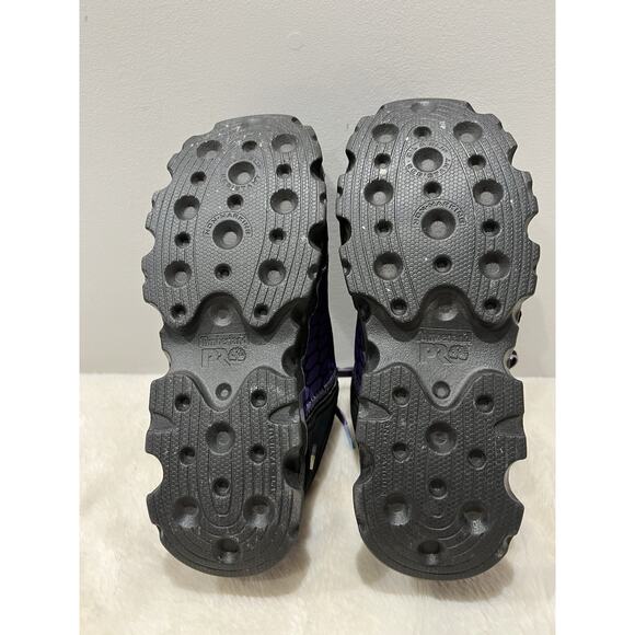Women's Timberland PRO Powertrain Sport Alloy Toe Work Purple Sneaker Size 6W - Picture 3 of 11